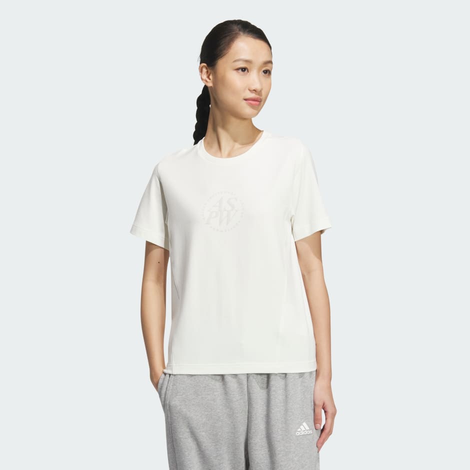 Adidas Lounge Short Sleeve Tee