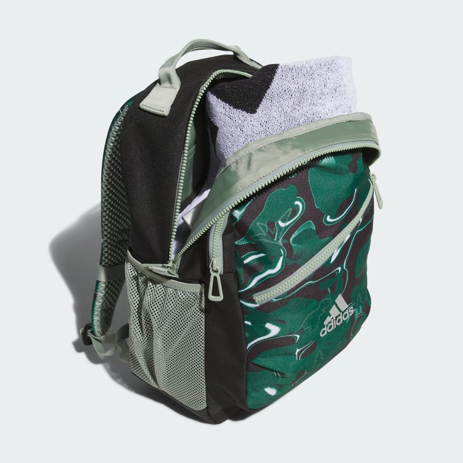 kennis diamant Verniel Kids Accessories - Allover Print Backpack Kids - Green | adidas Saudi Arabia