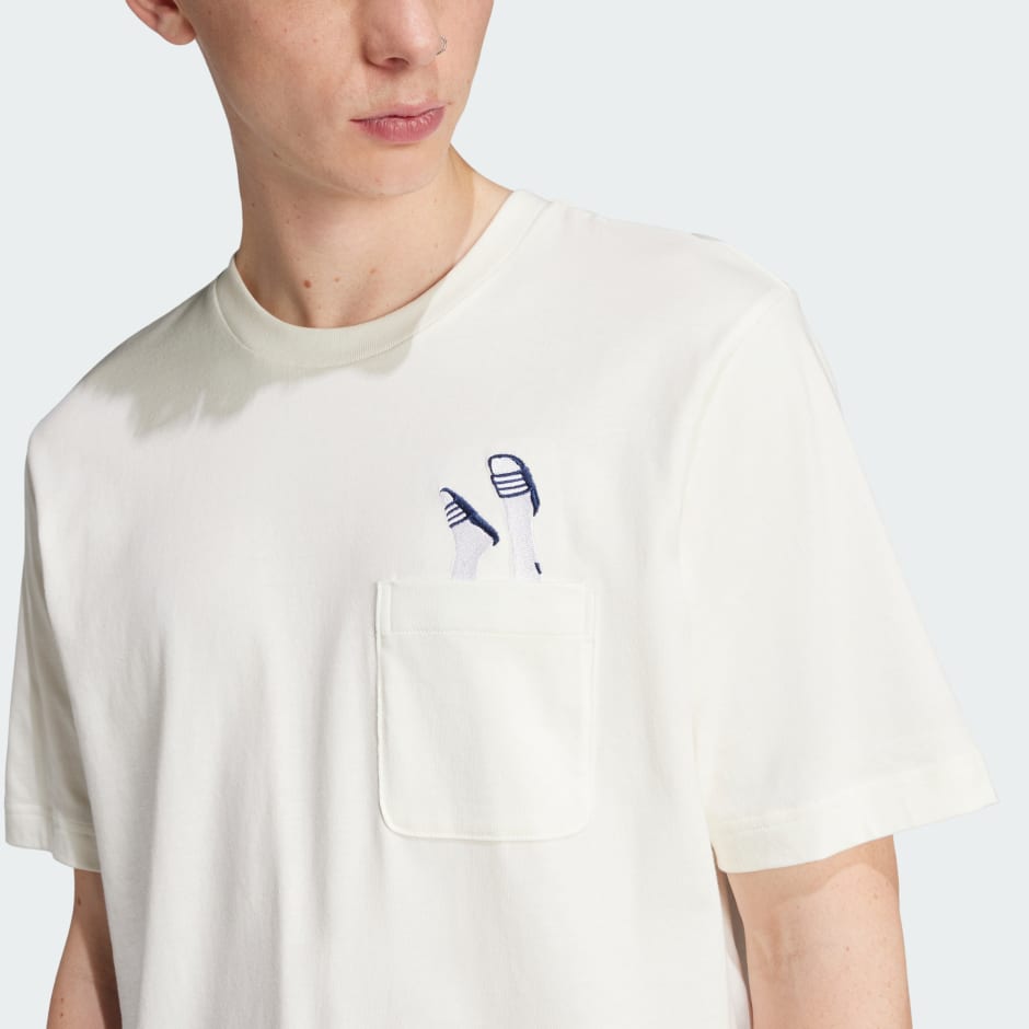 Lounge Slides Graphic Pocket Tee