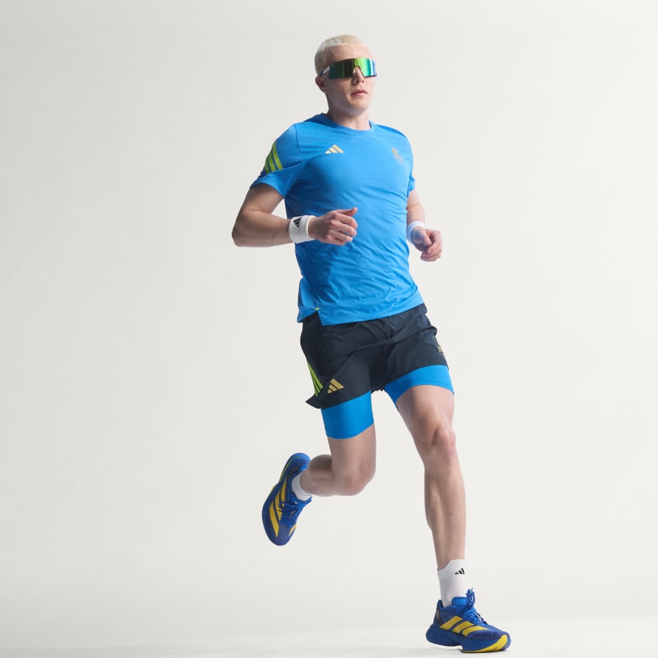 2026 年波士頓馬拉松二合一跑步短褲