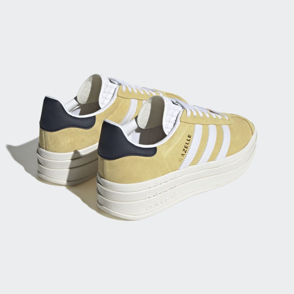 combinar Fiesta lanzadera adidas Gazelle Bold Shoes - Yellow | adidas BH