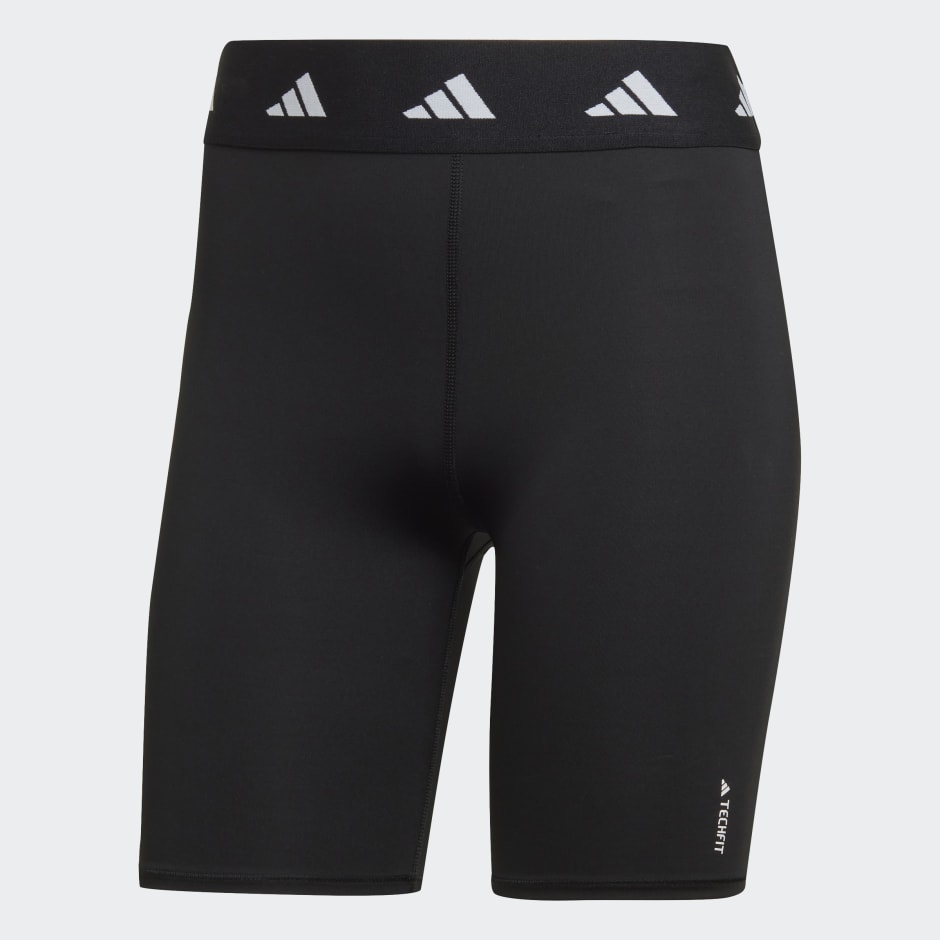 adidas Techfit Bike Short Leggings - Black