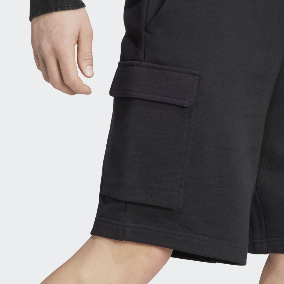 adidas Essentials French adidas Black - Shorts | LK Terry Cargo