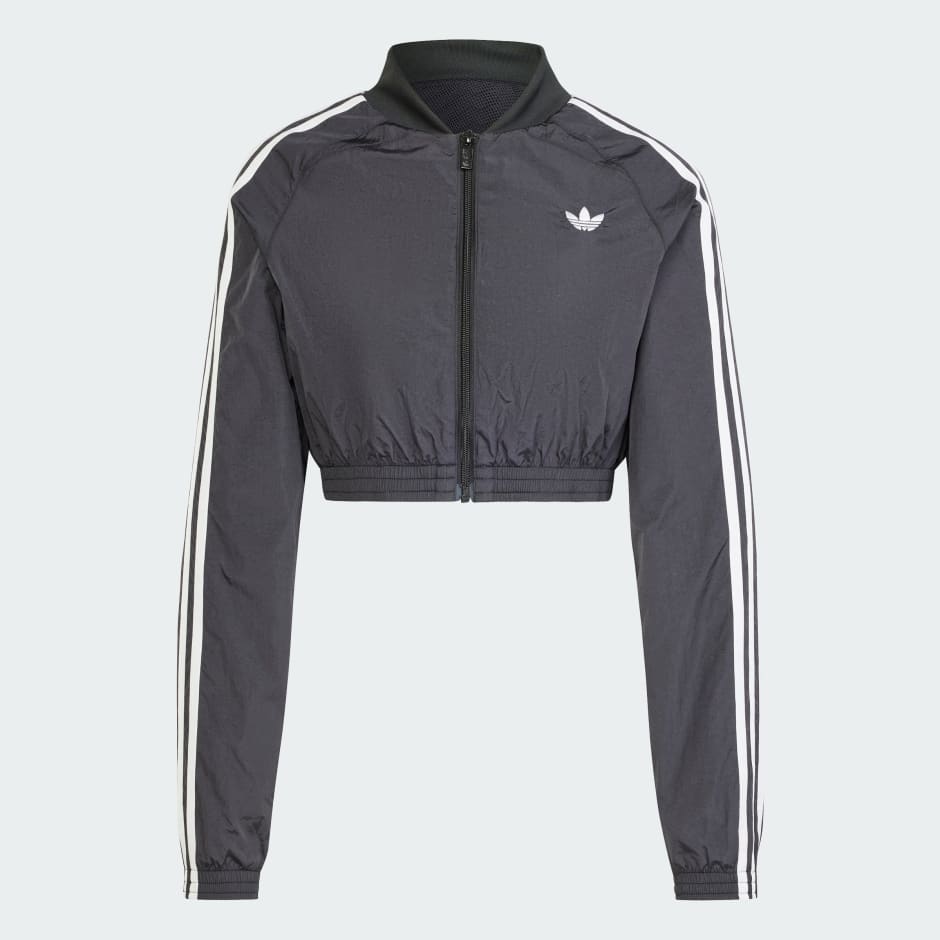 CLOTHING - Adicolor Teamgeist Cropped Track Top - Black