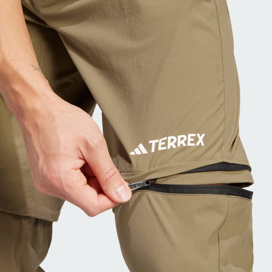 Pantalonii de drumeție detașabili cu fermoar Terrex Utilitas