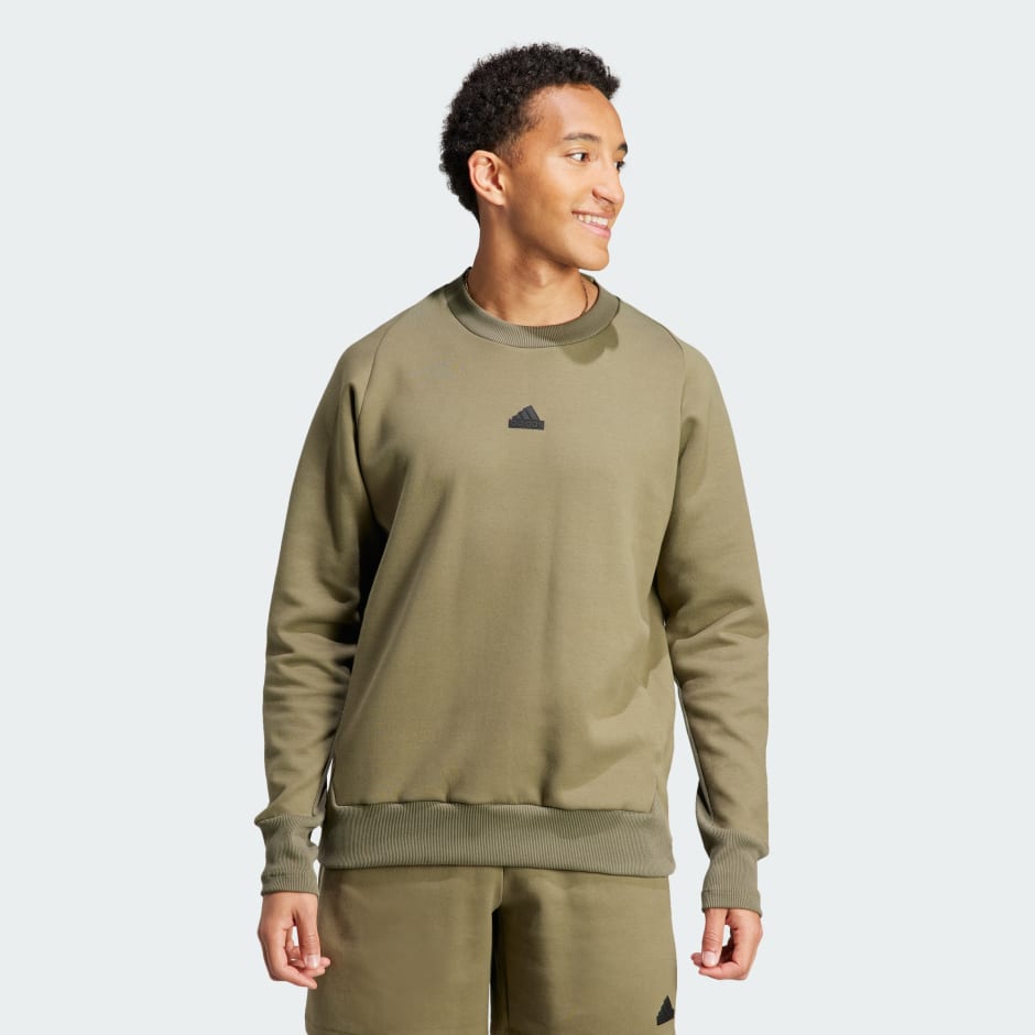 Beugel Verdrag een vergoeding Men's Clothing - adidas Z.N.E. Premium Sweatshirt - Green | adidas Kuwait