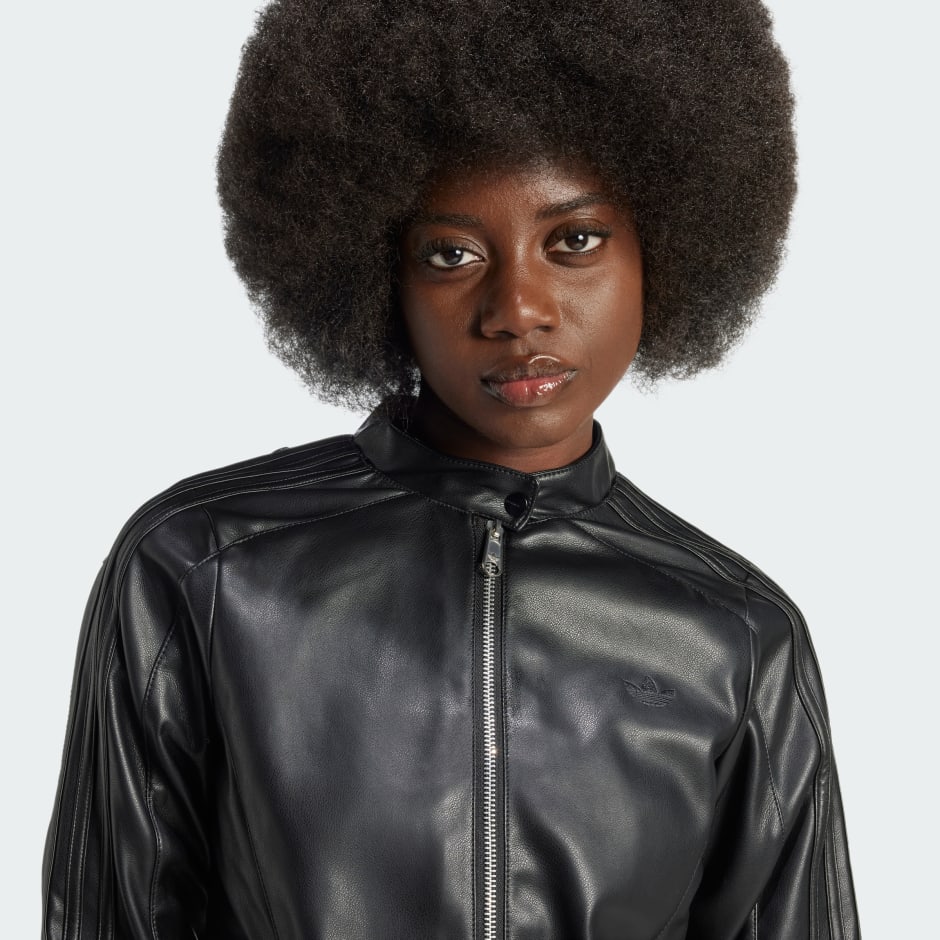 Premium Pleather Adibreak Track Top