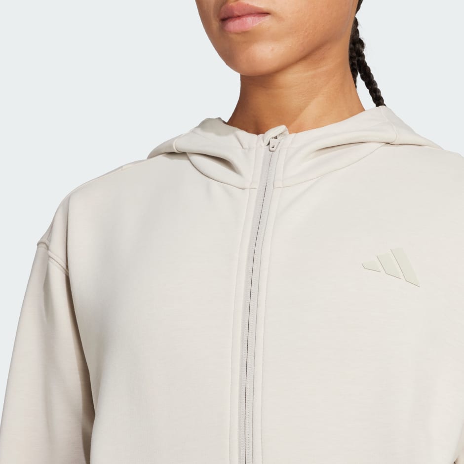 Veste &agrave; capuche enti&egrave;rement zipp&eacute;e Designed 4 Training