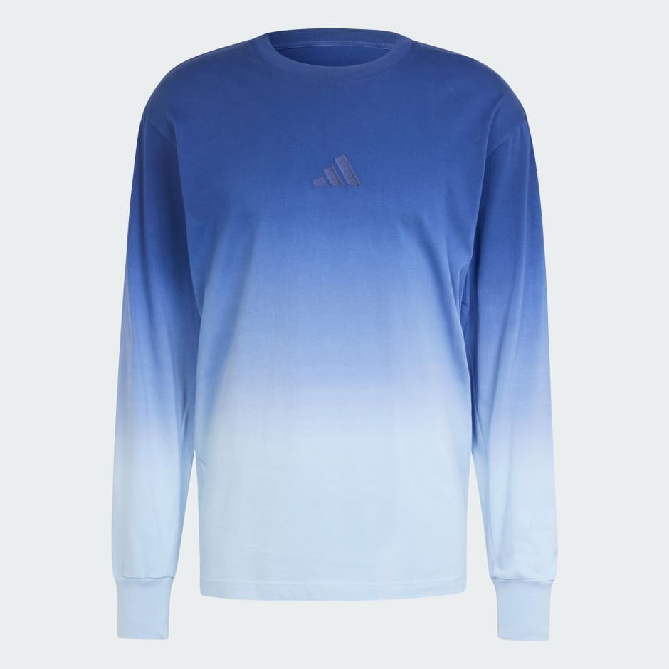 ALL SZN French Terry Dip-Dye Long Sleeve Shirt