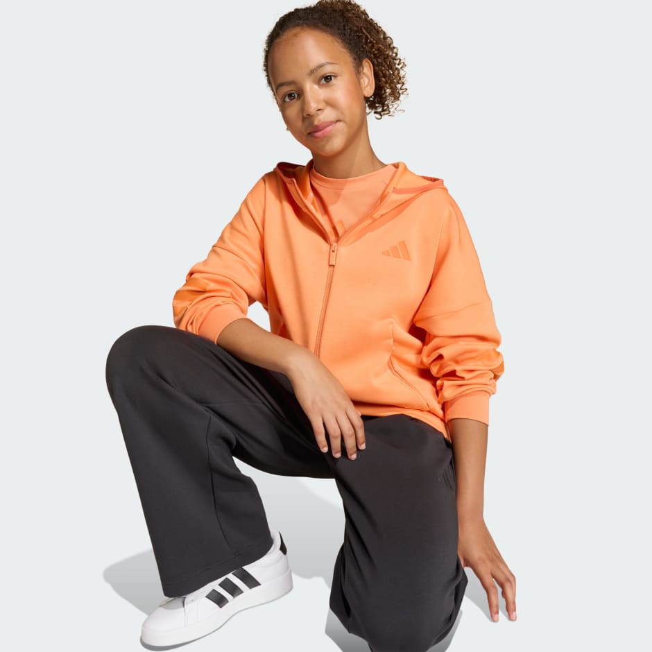 جاكيت بقبعة FUTURE ICONS 3 STRIPES FULL ZIP