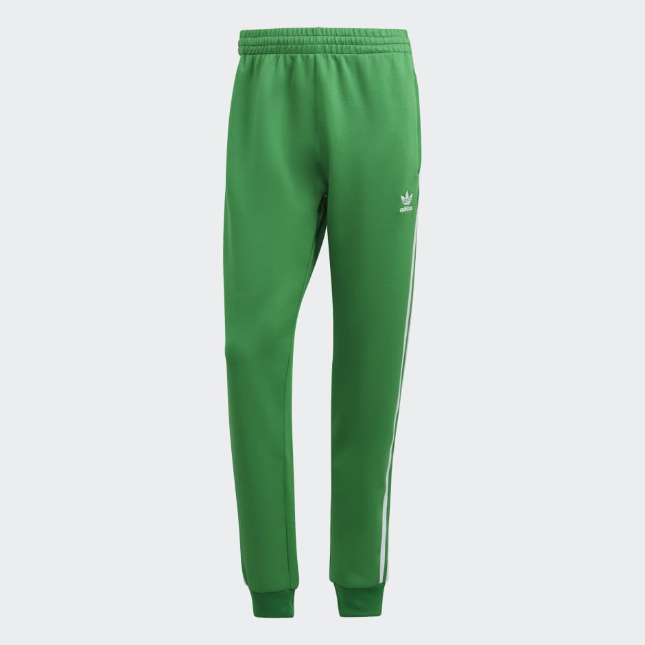 adidas Adicolor Classics+ SST Track Pants - Green | adidas UAE