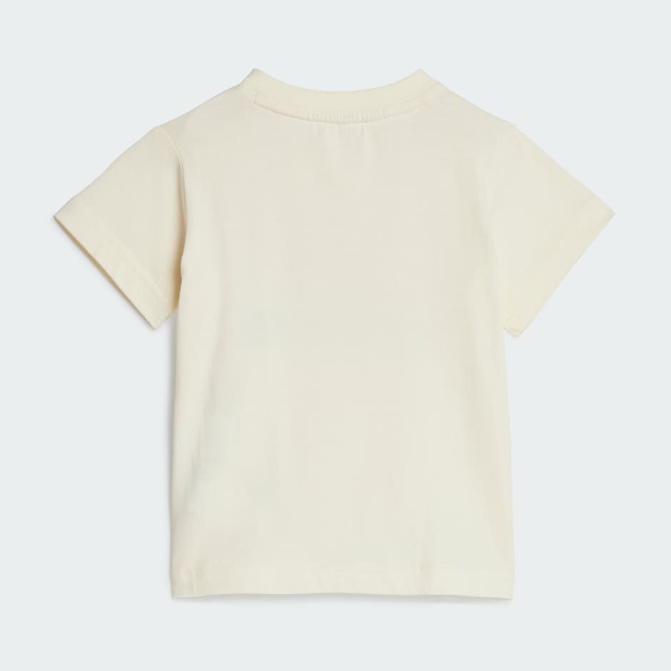 طقم Essentials Organic Cotton Tee and Shorts