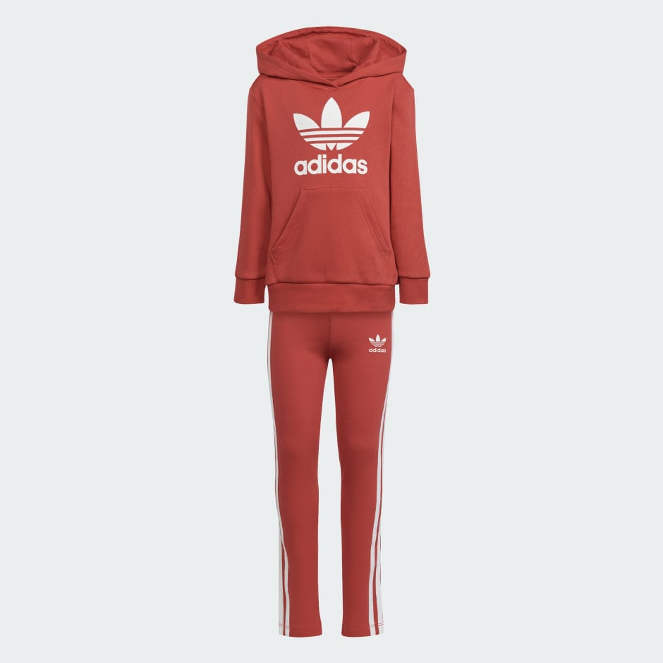 Womens adidas leggings and on sale hoodie