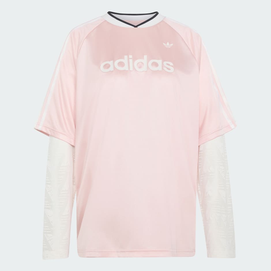 LACE LONG-SLEEVE JERSEY