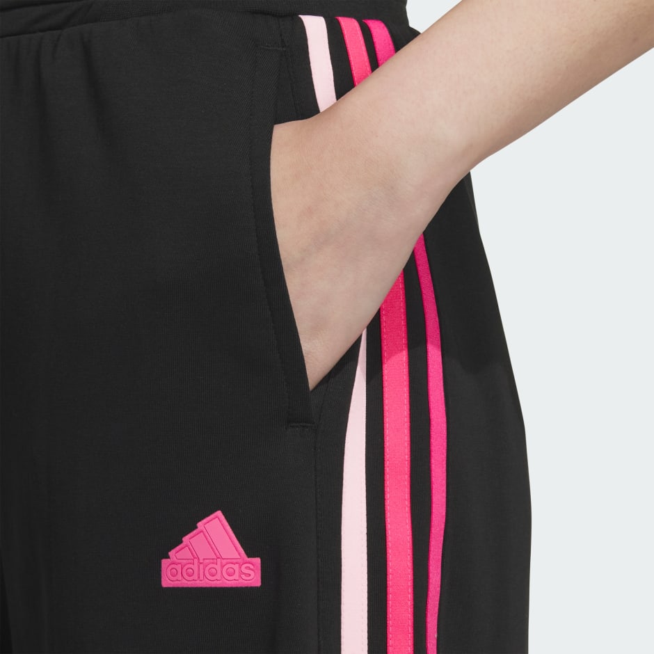 Adidas★DANCE KNIT PANT ジョガーパンツ AD98 adidas Dance Knit pants Black | Dressinn