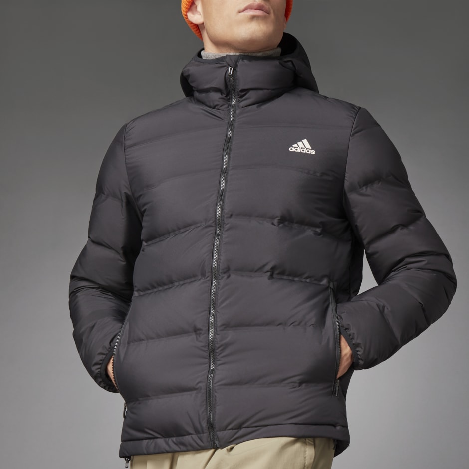 adidas helionic hooded down vest