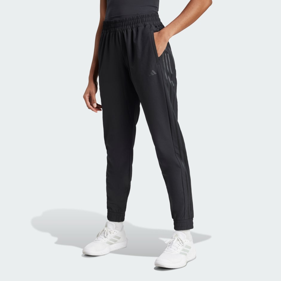 Pacer All Gym 3-Stripes Woven Mid-Rise Pants