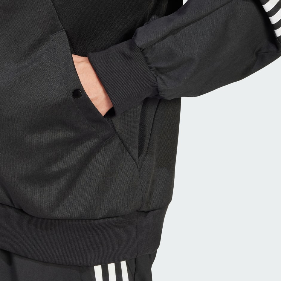 Clothing - Tiro Material Mix Track Jacket - Black | adidas South Africa