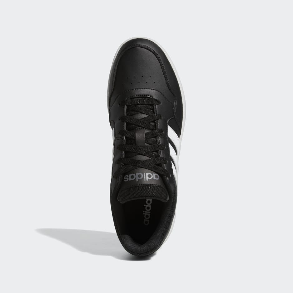 Black Adidas Mens Vl Court 3.0 Sneaker