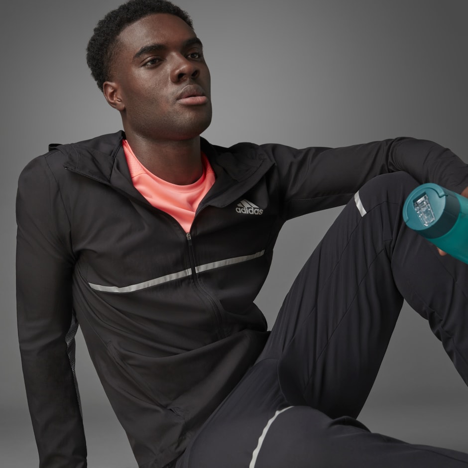 men's adidas running own the run jacket