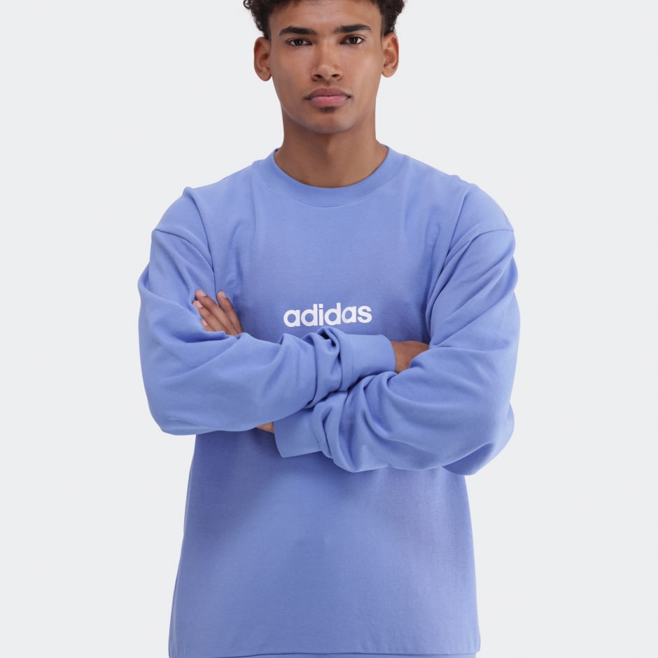 Essentials Linear Fleece Sweatshirt