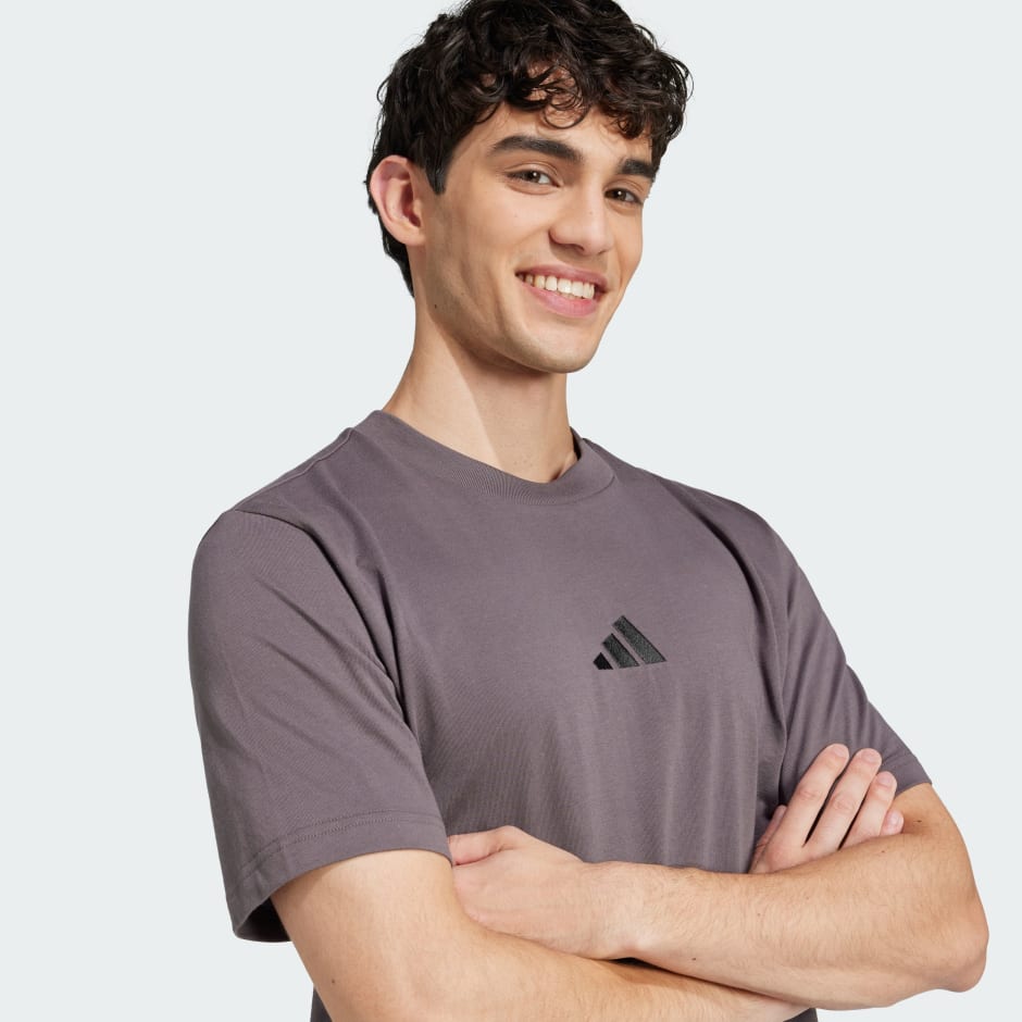 تيشيرت Essentials 3-Stripes Single Jersey