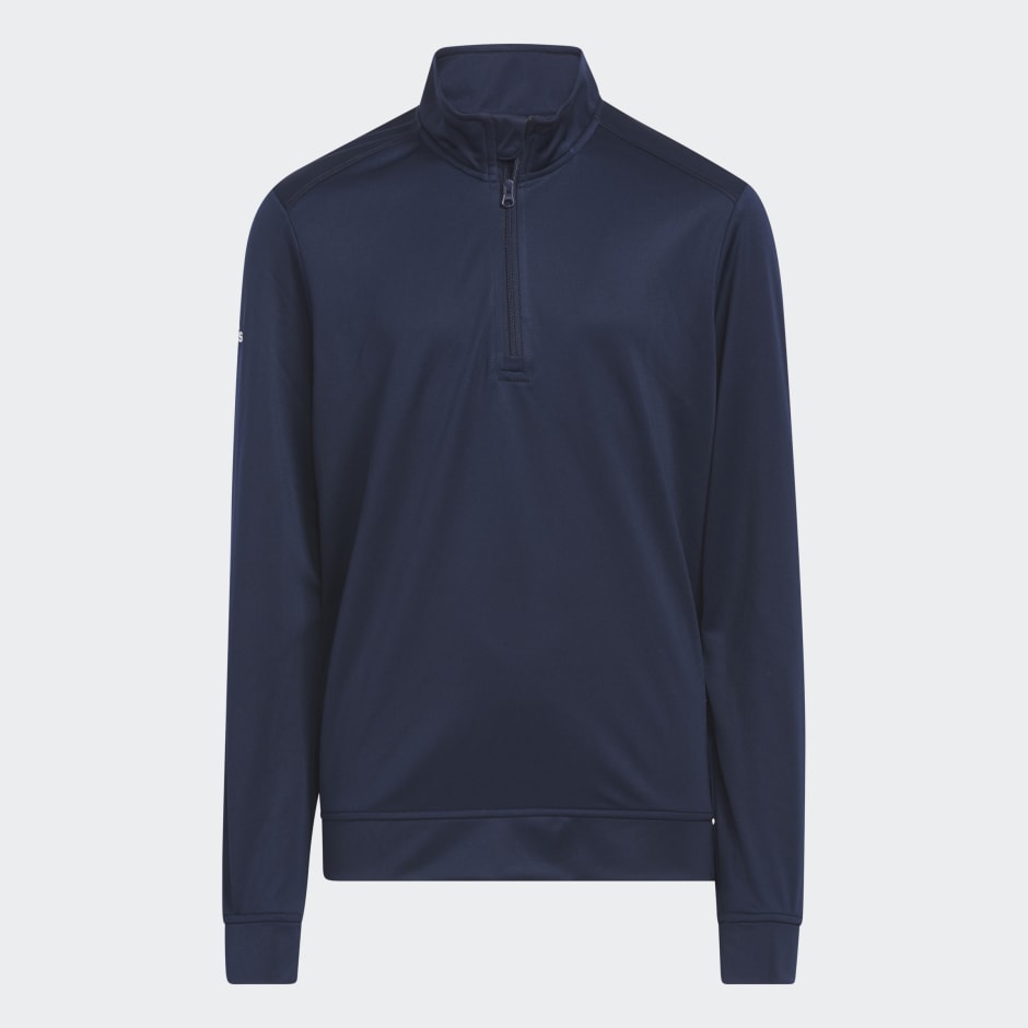 Heather Quarter Zip Golf Pullover image number null
