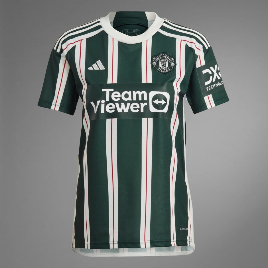 adidas Manchester United 23/24 Away Jersey - Green | adidas UAE