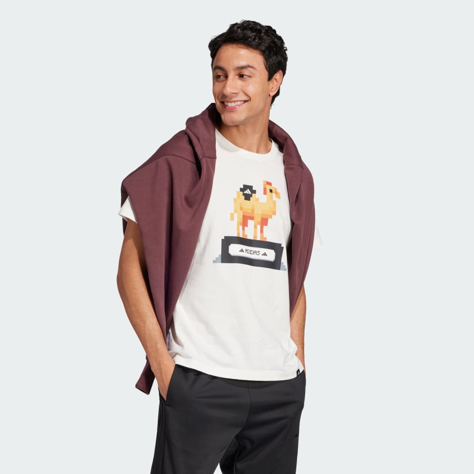 Camel Pixel Tee (Gender Neutral)