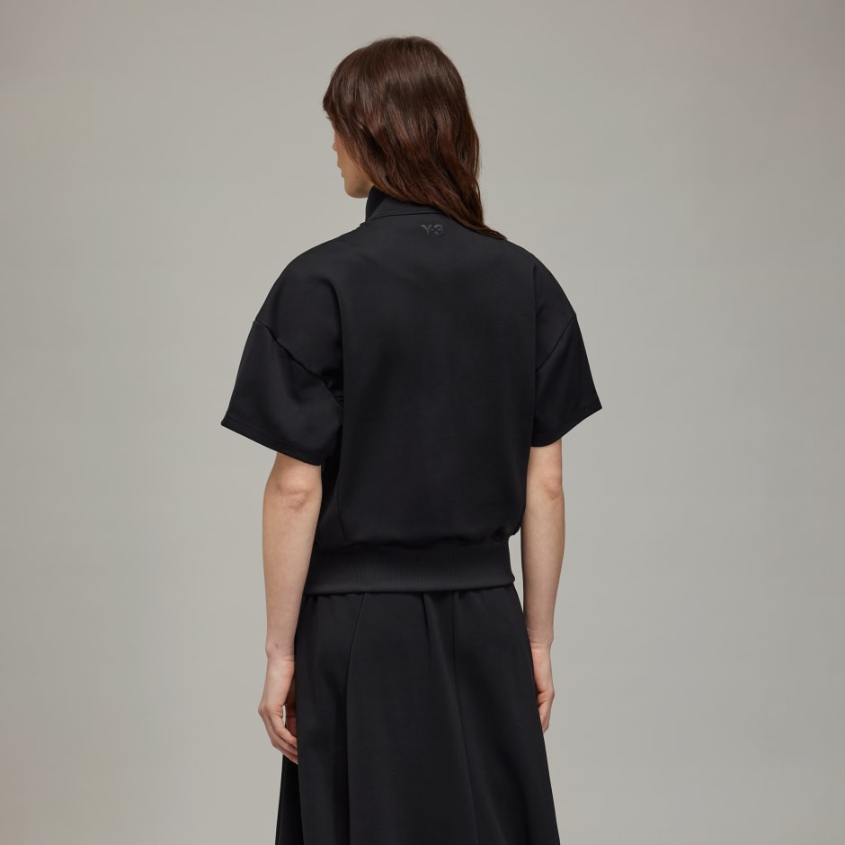 Y-3 3-Stripes Short Sleeve Track Top
