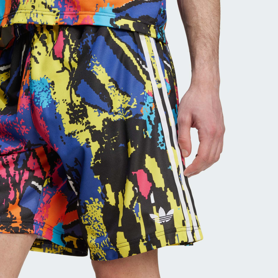 Pantaloni scurți Archive AOP cu cusătură interioară de 23 cm