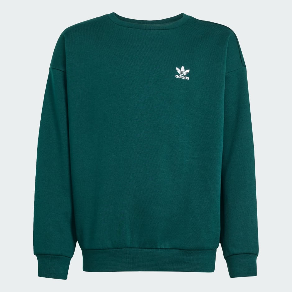 Bluză cu croială relaxată cu guler rotund pentru copii