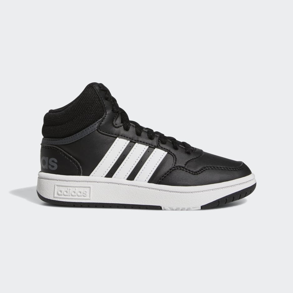 adidas Hoops Mid Shoes - Black | adidas UAE