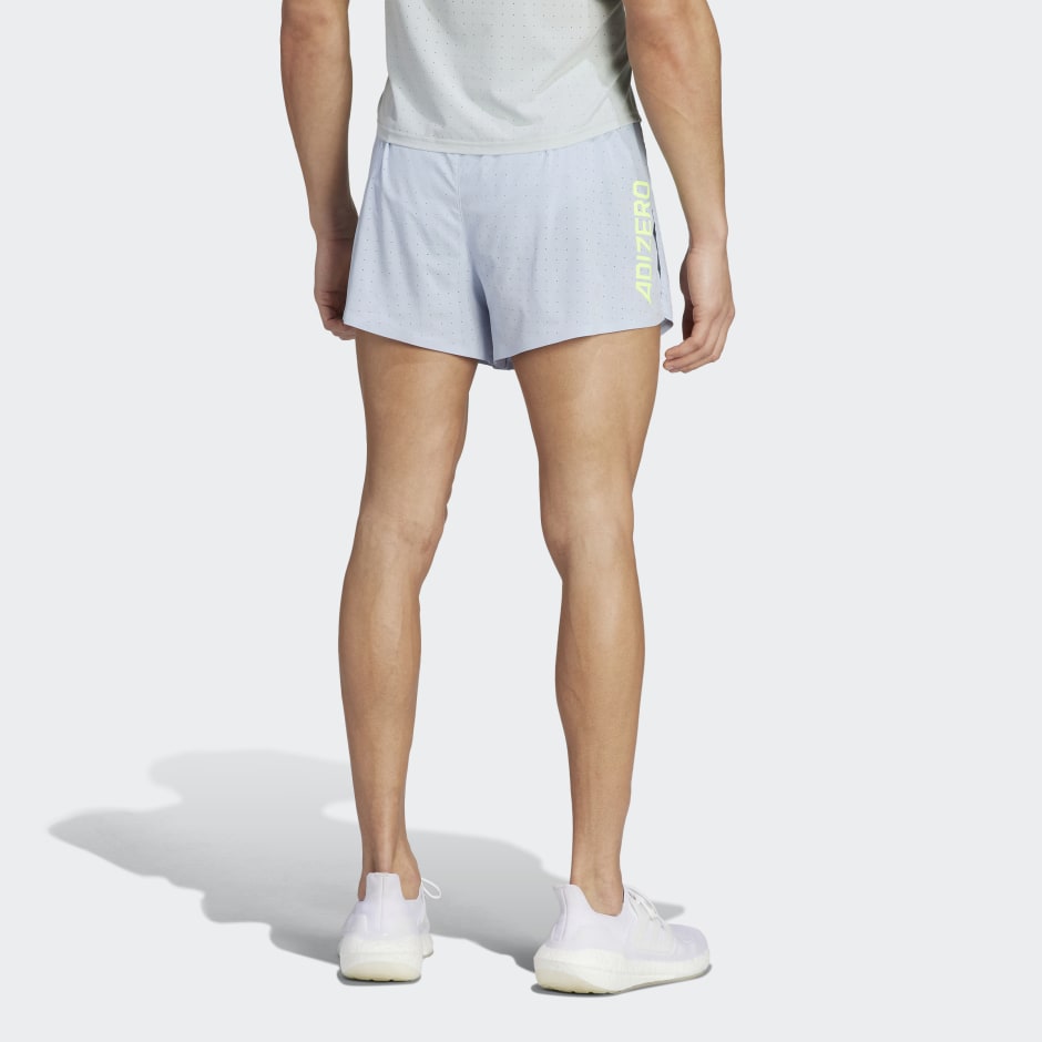 Slepen archief pk Men's Clothing - Adizero Running Split Shorts - Blue | adidas Saudi Arabia