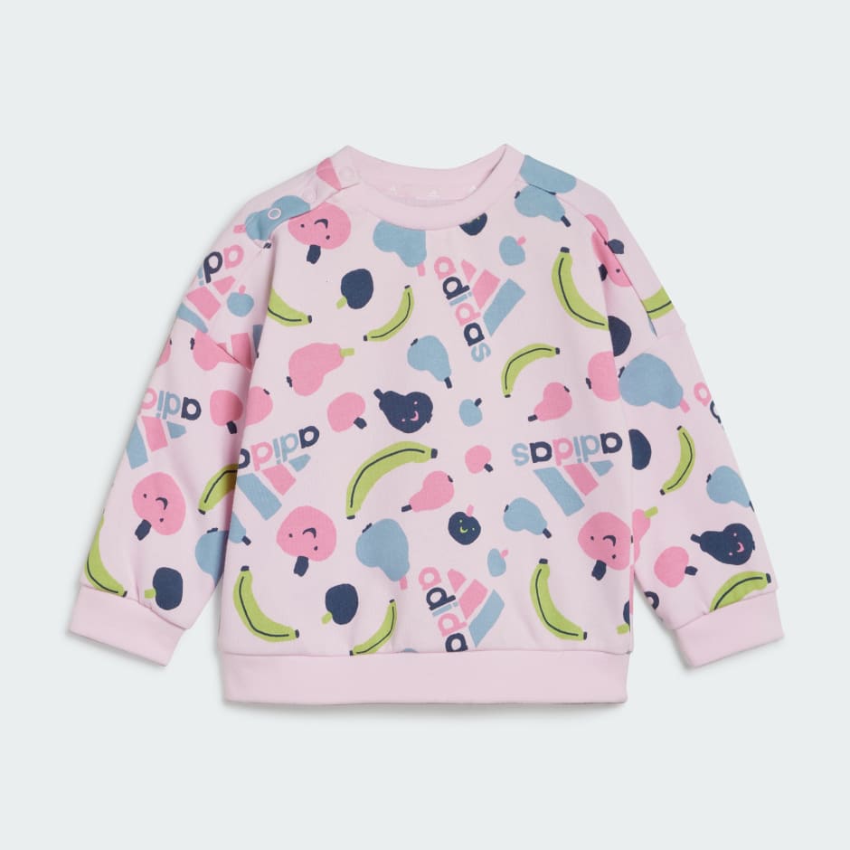 Essentials Allover Print Jogger Set Kids