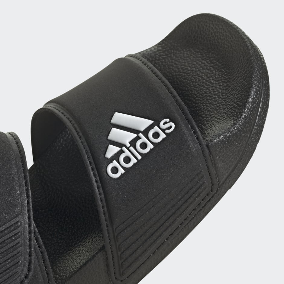 Kids Shoes - Adilette Sandals - Black | adidas Qatar