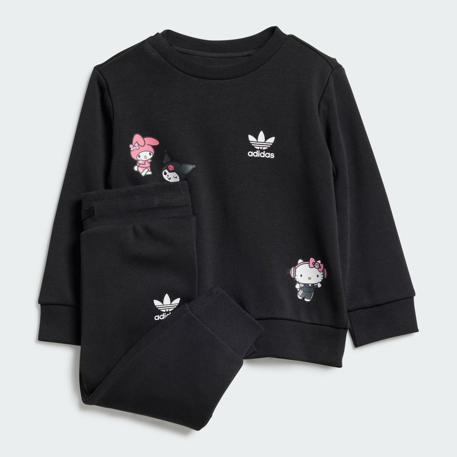 adidas adidas Originals x Hello Kitty Crew Set - Black | adidas KE