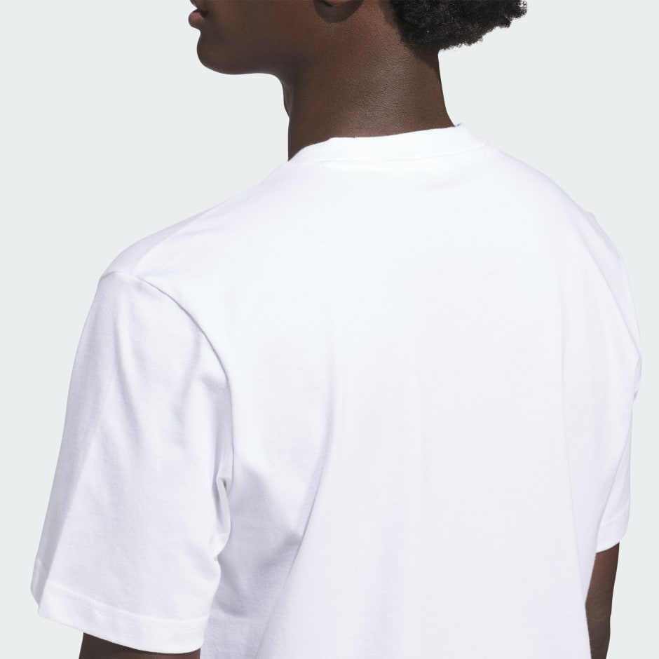 TRICOU CU GRAFICĂ ADIDAS BASKETBALL