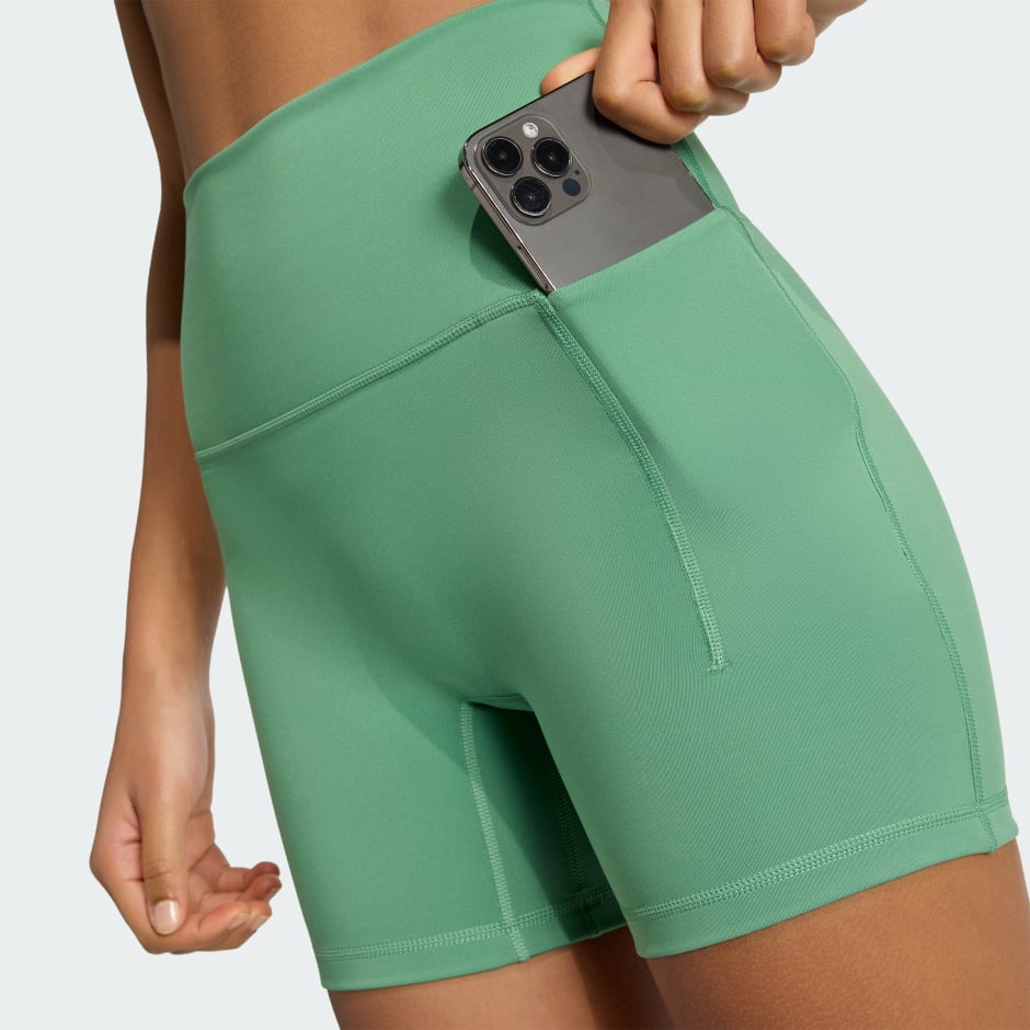 Colanți scurți All Me Booty Studio cu 3 dungi