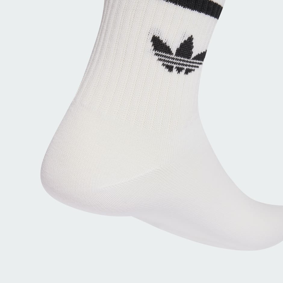 ČARAPE SREDNJE VISINE 3-STRIPES, 10 PARI