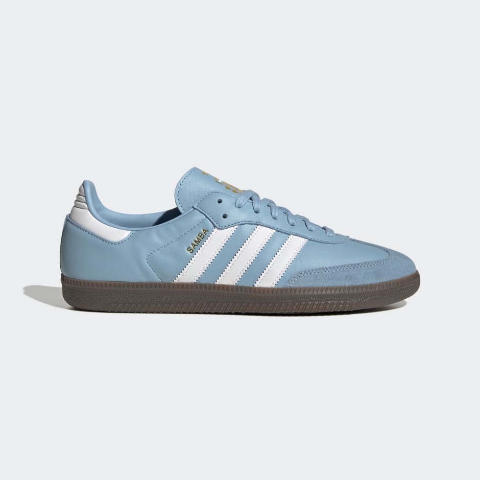 Men's Shoes - Samba Argentina Shoes - Blue | adidas Oman