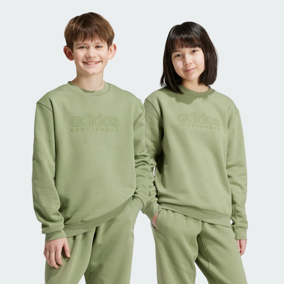 ALL SZN 青少年圖案圓領衞衣