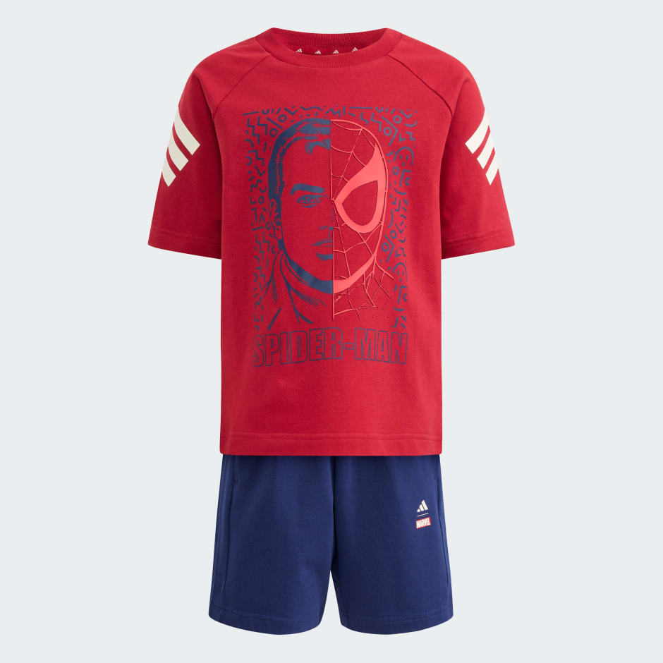 ADIDAS MARVEL SPIDER-MAN T-SHIRT SET