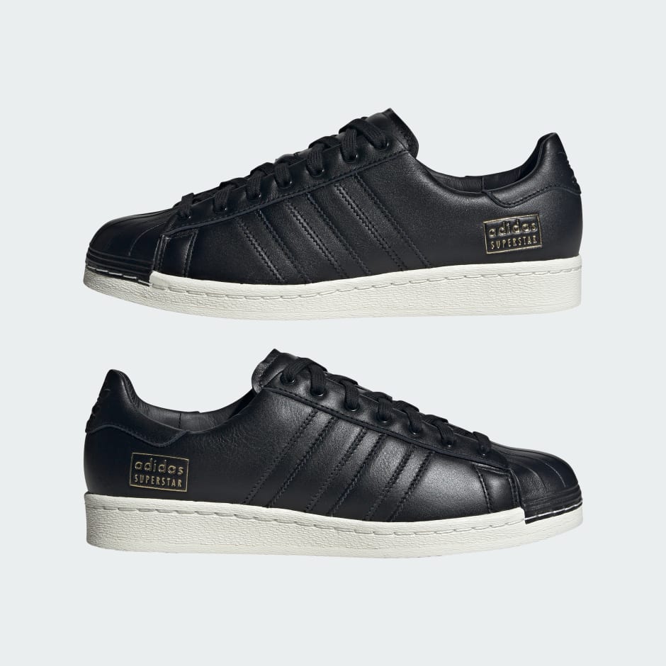 Adidas superstar black mens best sale