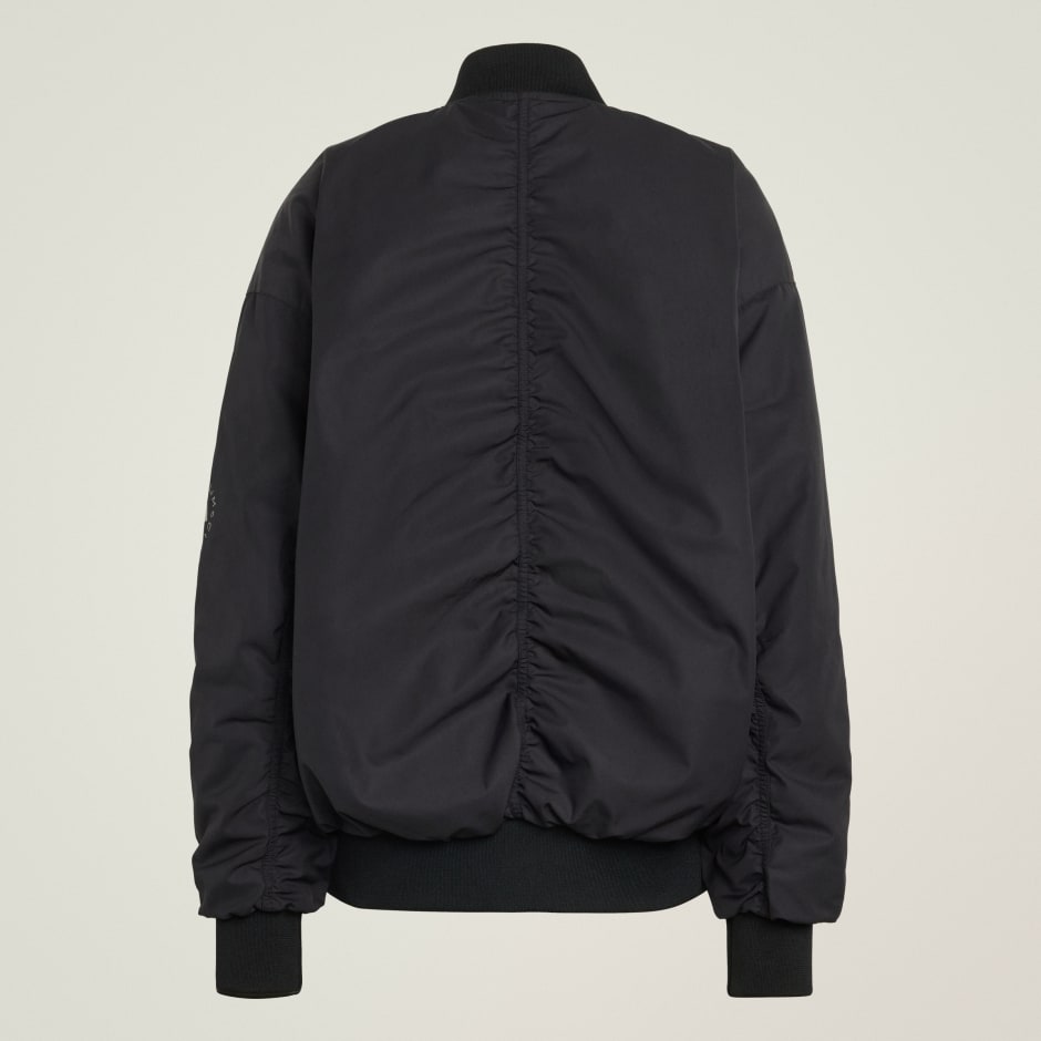 Jachetă de aviator adidas by Stella McCartney din țesătură, cu imprimeu