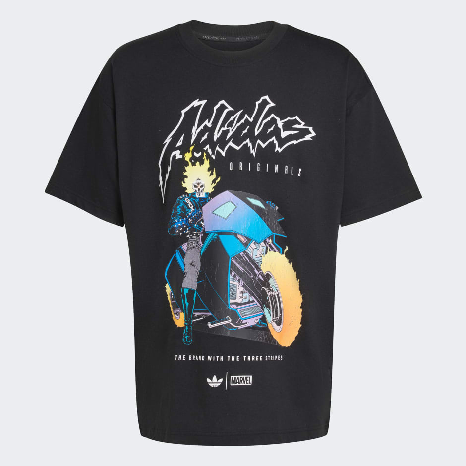 Predimenzionirana majica za mu&scaron;karce Adidas_Marvel_Ghost Rider