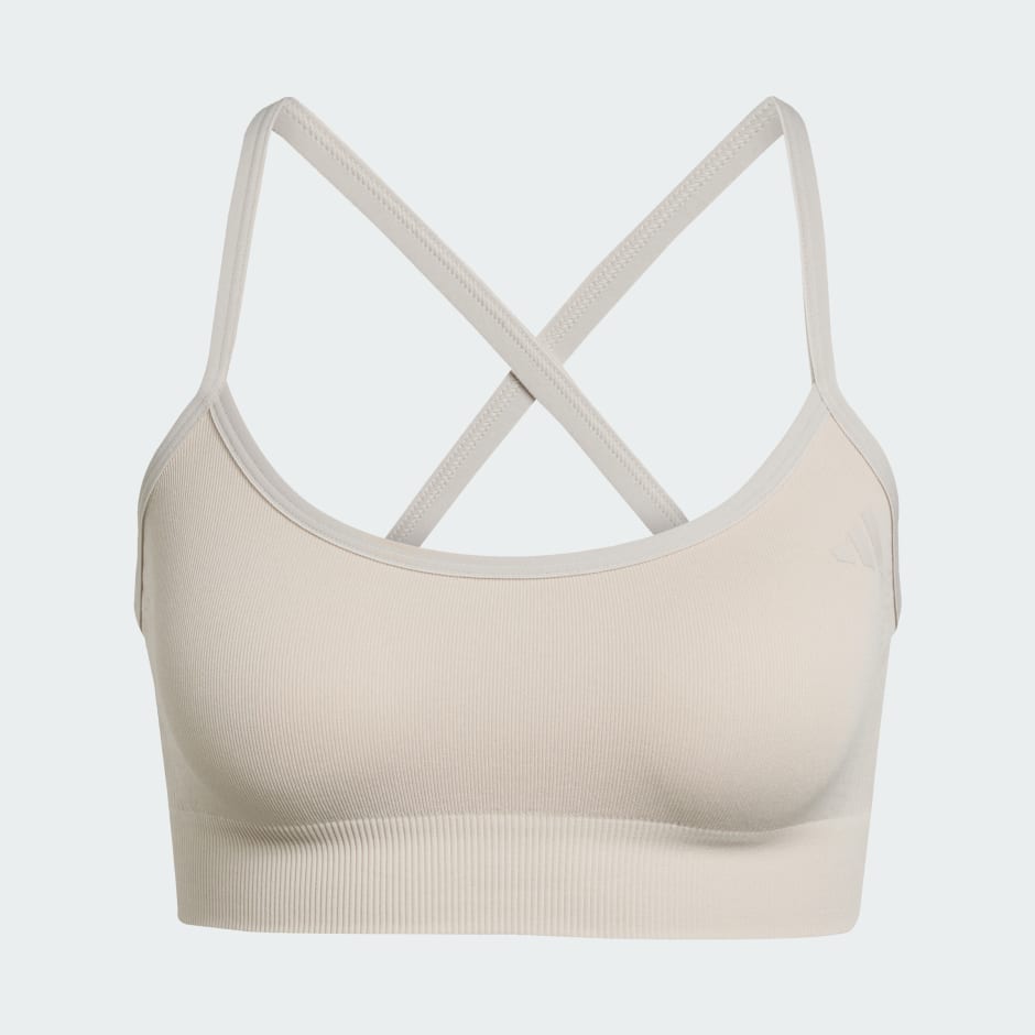 Workout Essentials Light-Support Knit Bra