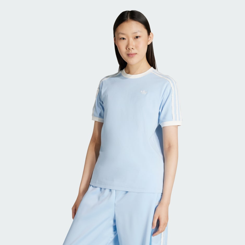 adidas Originals Ruffle 3-Stripes Tee