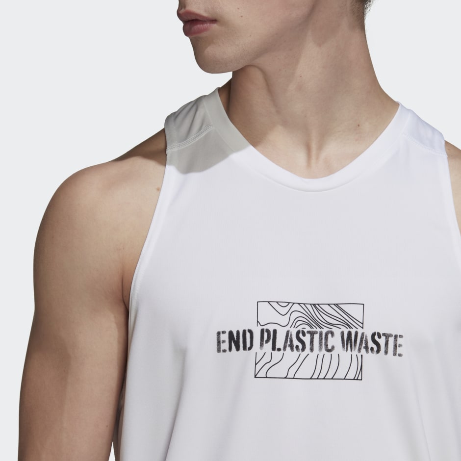Own The Run End Plastic Waste AEROREADY Graphic Tank Top