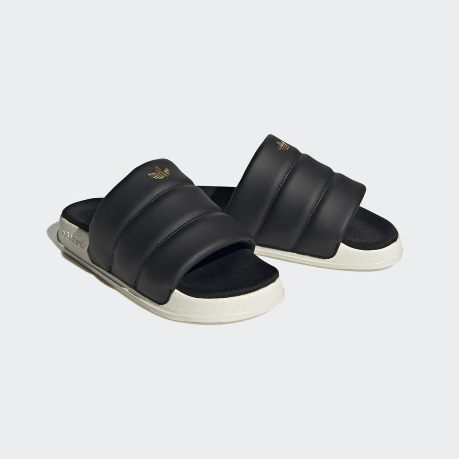 adidas Adilette Essential Slides - Black | adidas LK